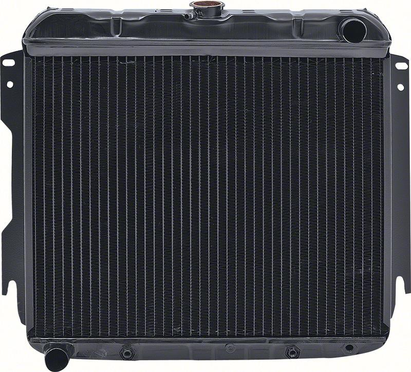 1963-64 MOPAR B-BODY REPLACEMENT 4 ROW COPPER RADIATOR - 225 AUTOMATIC