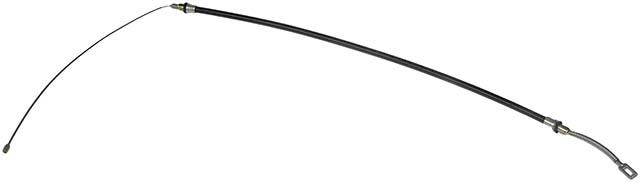 parking brake cable, 128,80 cm, rear left and rear right