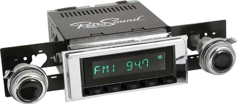 Radio "Hermosa", Black Buttons, Chrome Bezel and Knobs