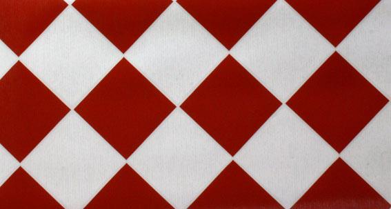Sticker Small Squares Red 150x47cm