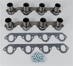 Exhaust Manifold Flange with Pipe Pieces on