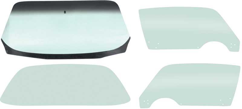 1975-81 F-BODY COUPE GLASS KIT - TINT - W/O DEFROST