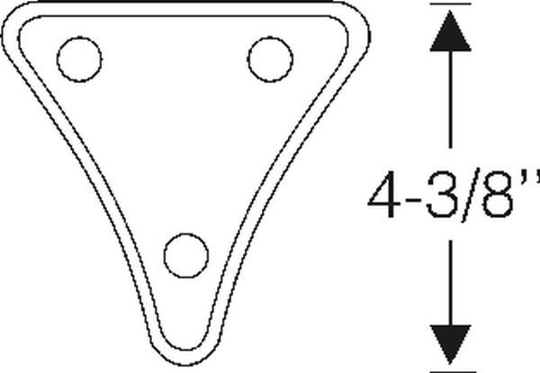 Rumbleseat step mounting pad