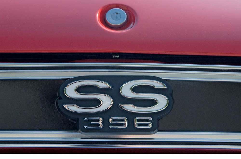 emblem bakpanel "SS 396"