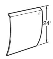 Door Skin 24", LH