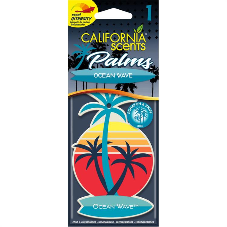 California Scents Palm Tree Air freshener - Ocean Wave