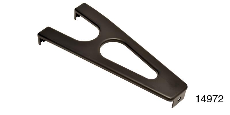 Hood latch support; ea