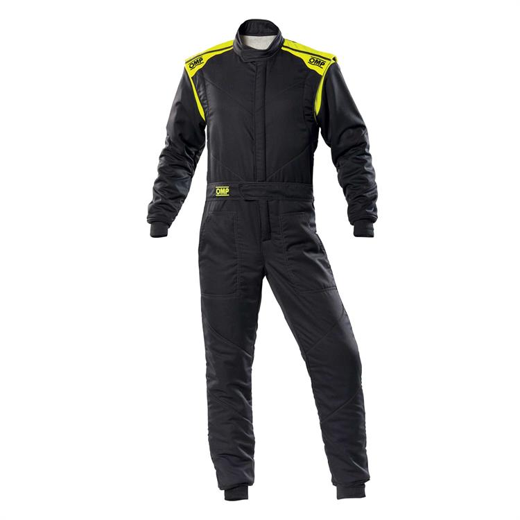 FIRST-S OVERALL FIA 8856-2018 ANTRACITE / FLUO YELLOW SZ. 48
