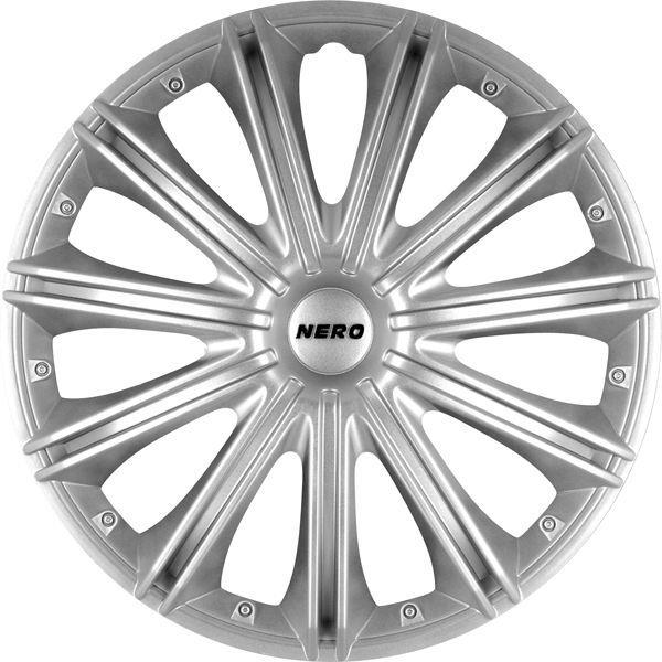 Hubcaps Nero 15" Silver