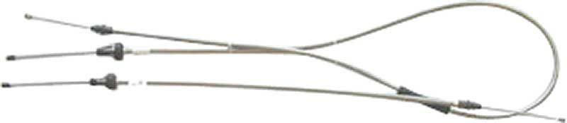 parking brake cables, stainless
