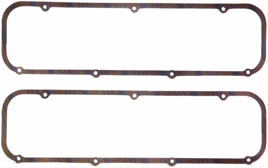Valve Cover Gaskets, CorkLam, Cork/Rubber with Steel Core, Ford, Lincoln, Mercury, 429/460, Pair