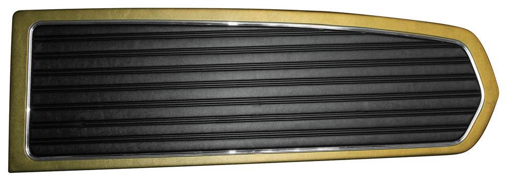 dörrpaneler, ivy guld/svart carbon fiber