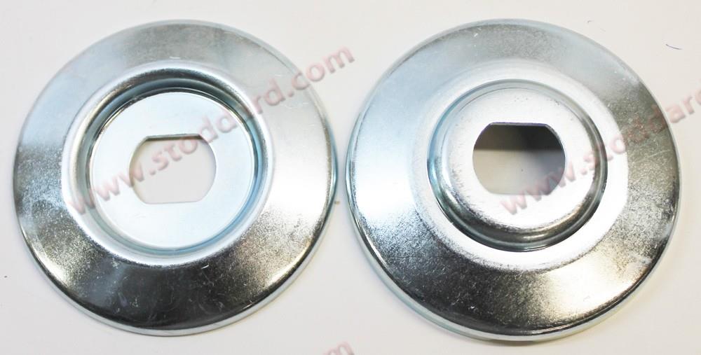 Generator Pulley Set, Correct Silver Finish. Fits 356 and 912