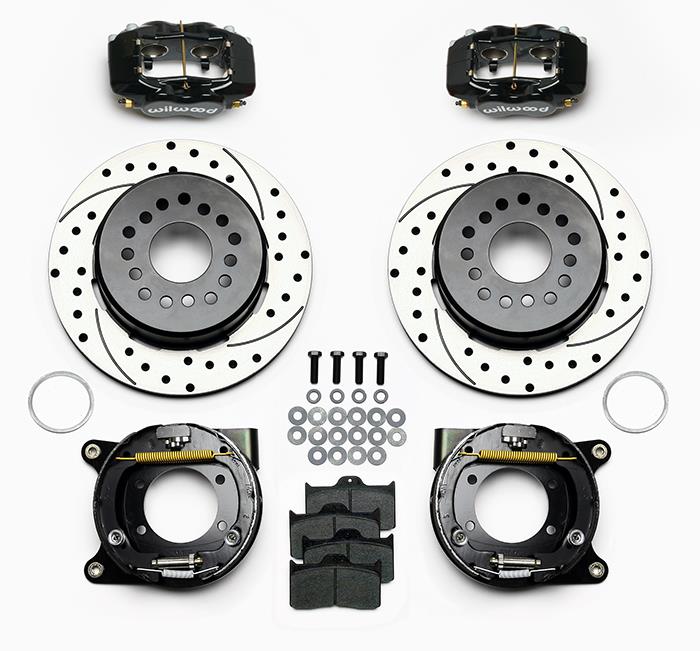 Brake Kit Fdl P / S Park Brake Kit, Drilled Big Ford 2.36" Offset"