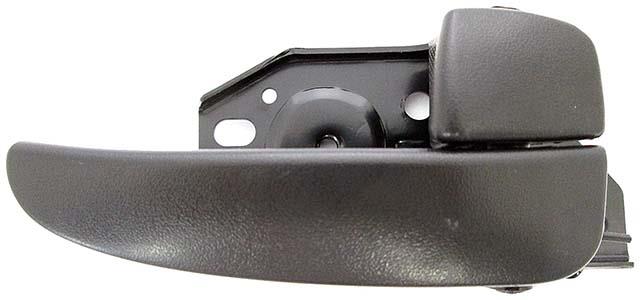 interior door handle front right, rear right without theft deterrent, black