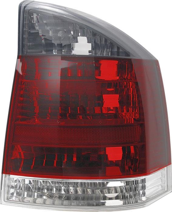 Set Achterlichten passend voor Opel Vectra C Sedan/HB 2002-2008 - Rookgrijs/Rood/Wit