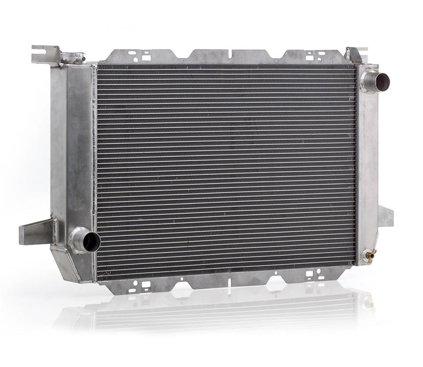 Natural Finish Radiator for Ford Truck w/Std Trans
