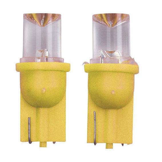 glödlampa T-10 LED "Wedge" gul/orange 12V