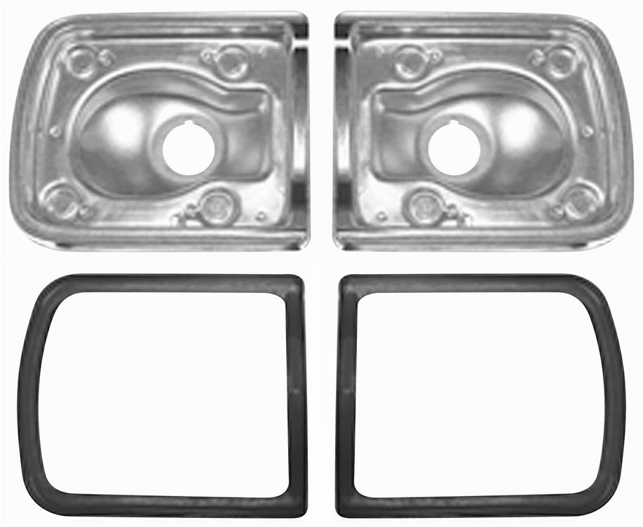 Housings, Tail Lamp, 1965 Chevelle