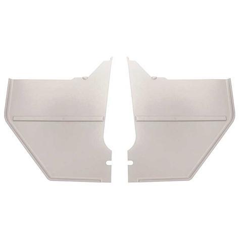 1964-66 Ford Mustang	 Coupe/Fastback	 Kick Panels	 White