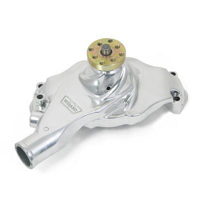 Water Pump High-volume, Aluminum, Polished