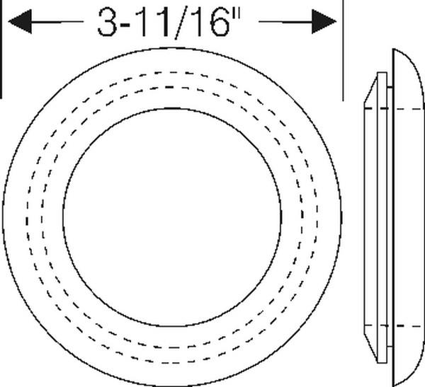 Fuel neck grommet