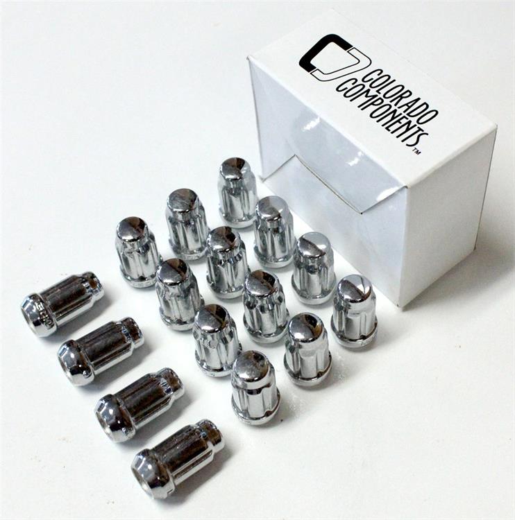 lug nut, 1/2-20", No end, 35,1 mm long, conical 60°