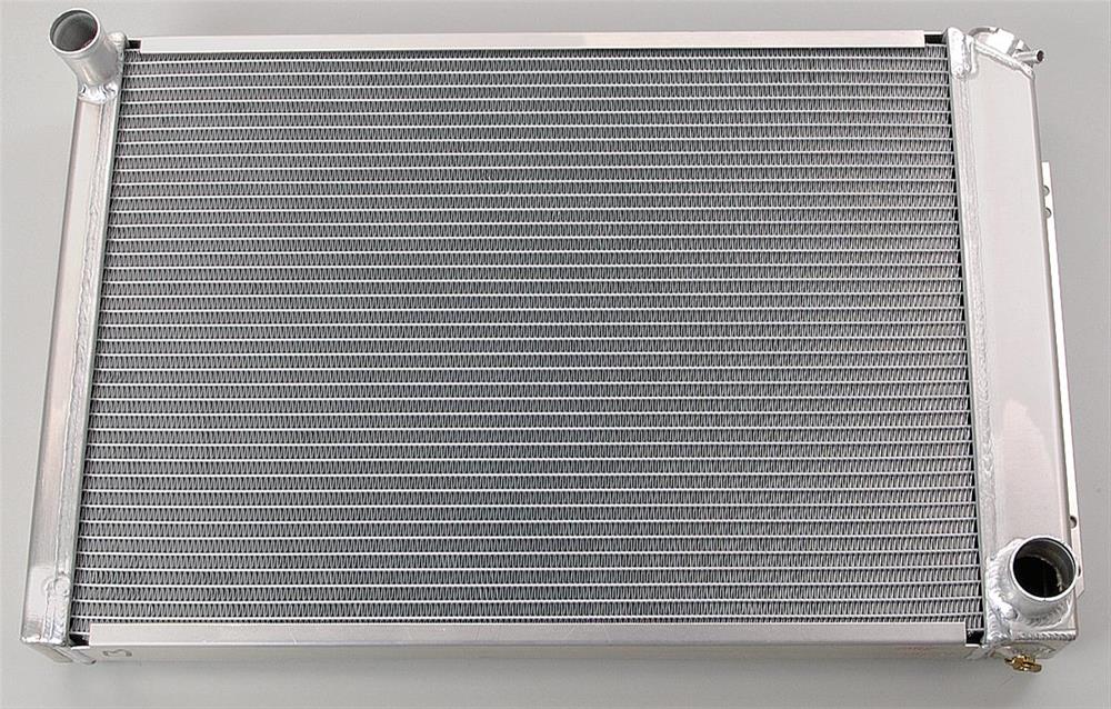 Natural Finish Radiator for GM w/Std Trans