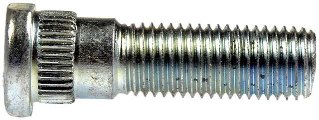 M12-1.50 Serrated Wheel Stud With Clip Head - 14.60mm Knurl, 44.50mm Length