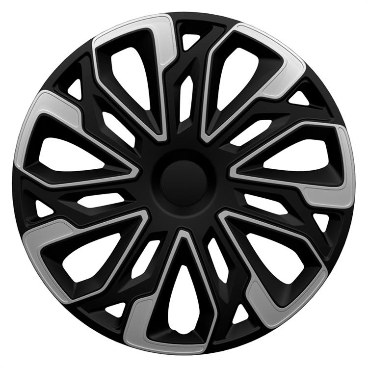Set wheel covers Estoril 14-inch silver/black
