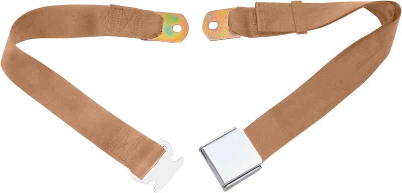 Two Point Lap Belt, tan