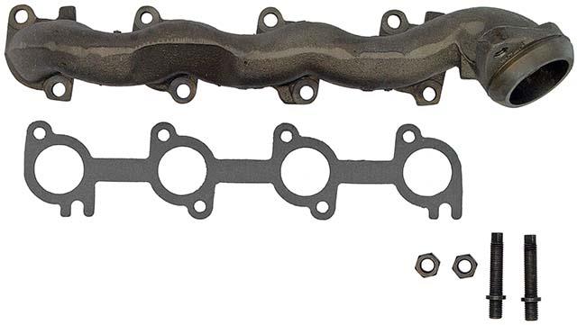 Exhaust Manifold, Cast Iron, Natural, Ford, Lincoln, Mercury, 4.6L, Driver Side, Each