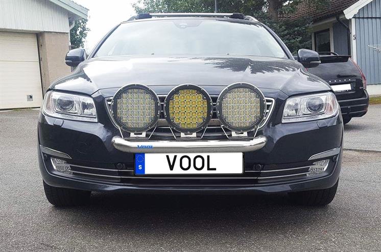 Modellanpassad Voolbar Ljusbåge till Volvo V70 / XC70 2008-2016