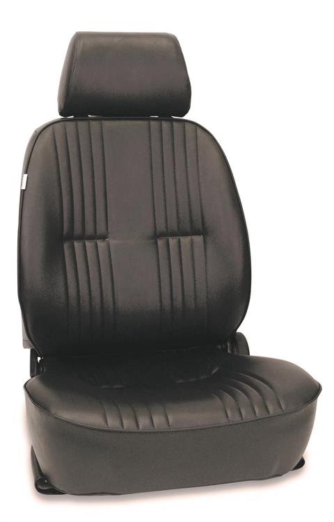 Seat, Pro-90 Series 1300, Reclining Bucket, Black, LH
