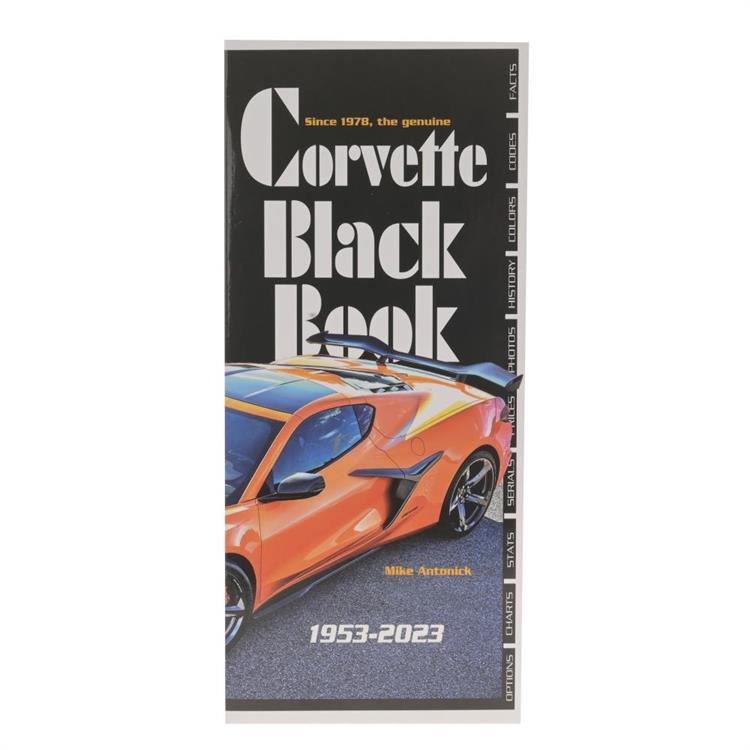 bok "Corvette Black Book 1953-2023"