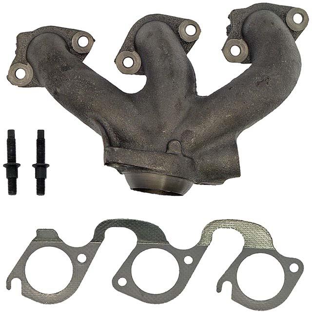Exhaust Manifold, Cast Iron, Ford, Mercury, Front, 3.8, 3.9, 4.2L, Each