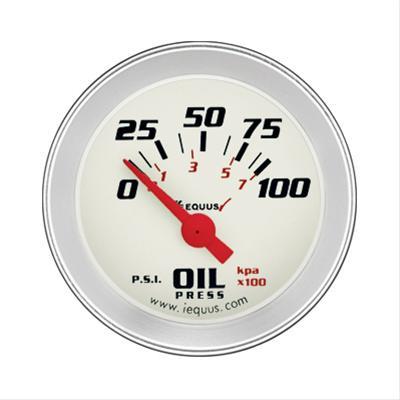 Oil pressure, 38mm, 0-100 psi, electric