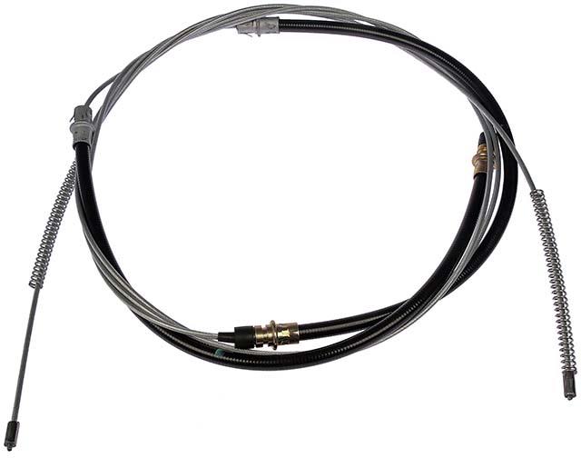 parking brake cable, 445,80 cm, rear left and rear right