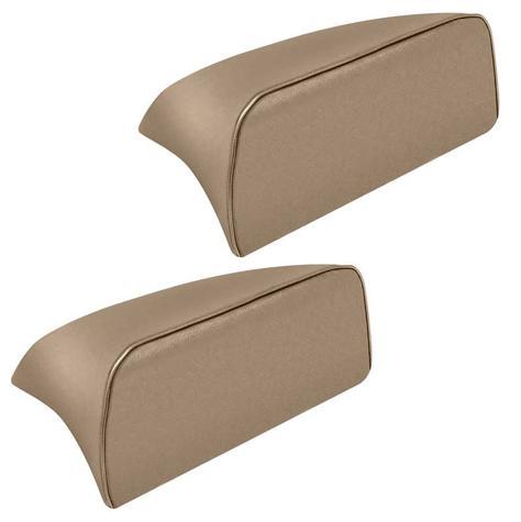 1970 NOVA BENCH SEAT HEADREST COVER (SADDLE)