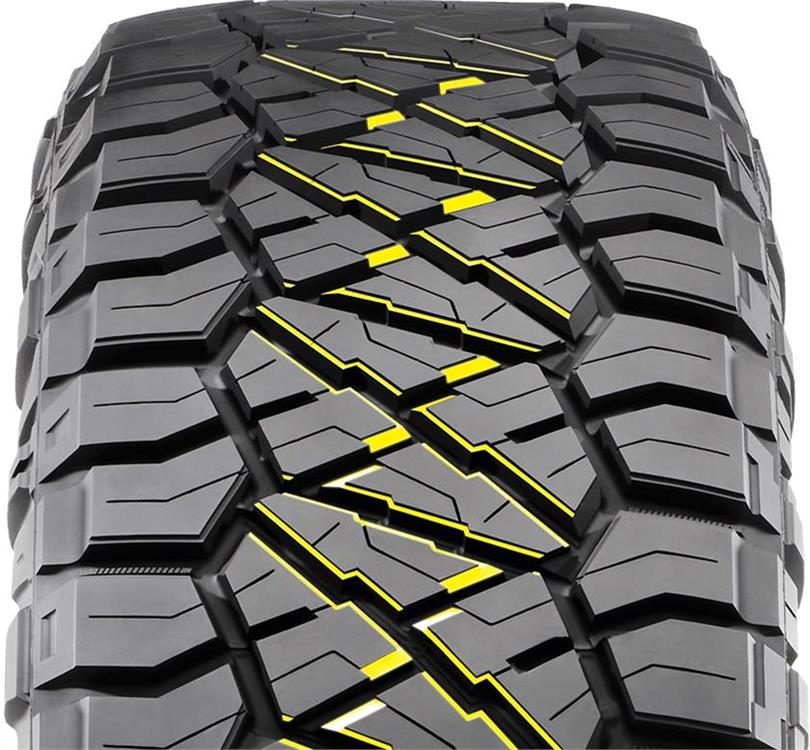 Tires, Ridge Grappler, LT 33x12.50-22, Radial, Blackwall, Q Speed Rating, 119 Load Index