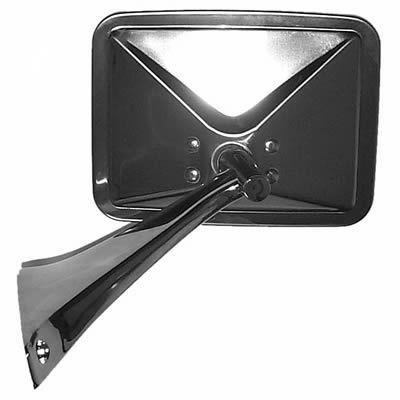 Mirror, Outside, Side View, Chrome, Driver Side, Chevy, C/K Pickup, Each