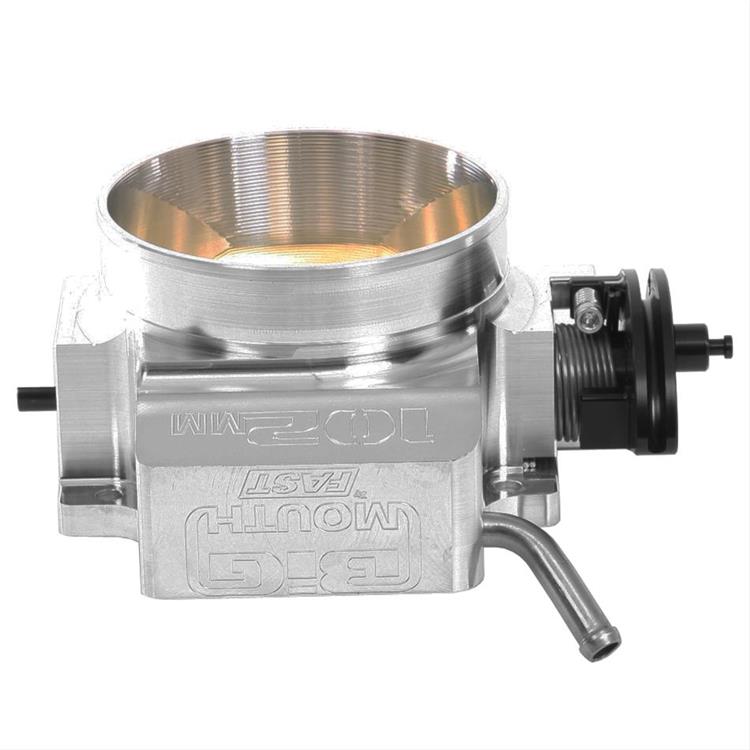 Throttle Body, Aluminum, Clear, 102mm