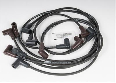 spark plug wire set, 7mm, black