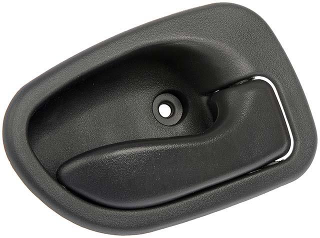 interior door handle front/rear right textured dark gray