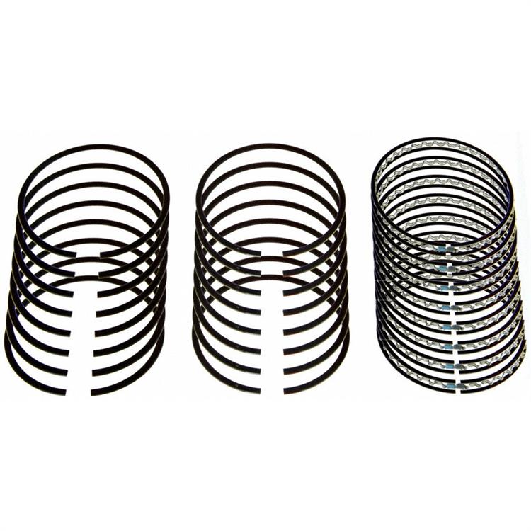 Piston Rings, Moly, 3.810 in. Bore, 5/64 in., 5/64 in., 3/16 in. Thickness, 8-Cylinder, Set