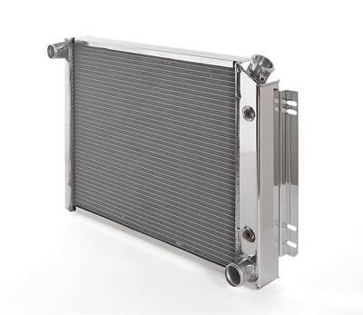 Polished Radiator for GM LS-1 w/Auto Trans