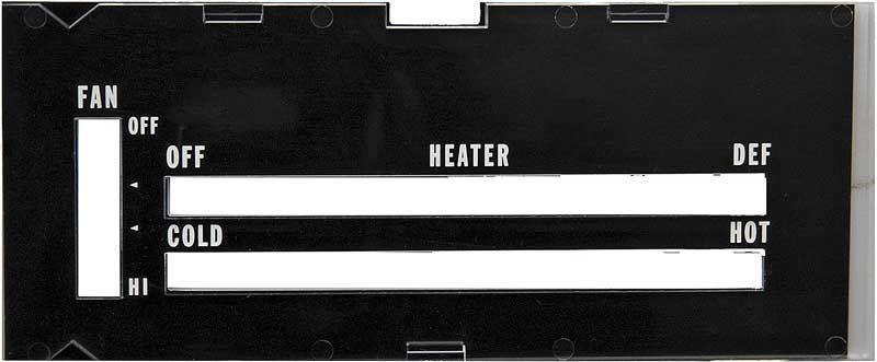 Heater Control Lens without AC