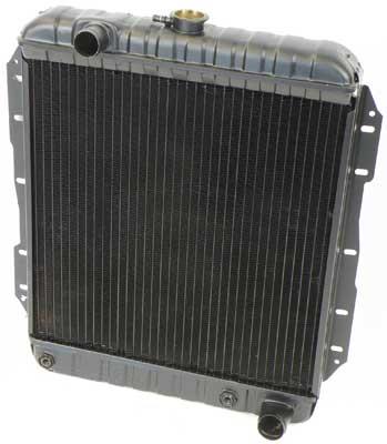 "1958-60 IMPALA / FULL SIZE L6-235 AUTOMATIC TRANSMISSION 3 ROW 19-3/4"" X 19-1/4"" X 2"" RADIATOR"