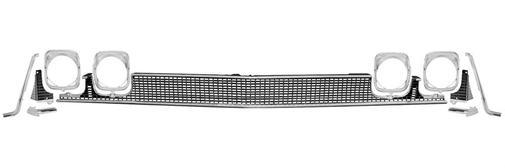 Grille Kit, Deluxe, SS