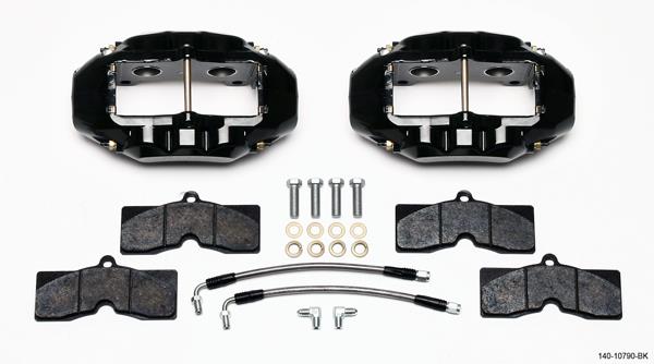 D8-4 Rear Caliper Kit, Black
